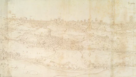 View of Segovia, 16th century